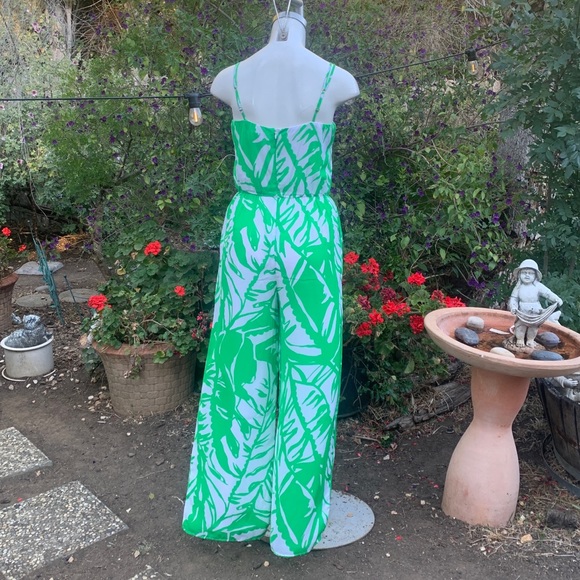 Lilly Pulitzer 20th Anniversary Boom Boom Wide Leg Jumpsuit w/ Pockets Sz Sm - Picture 12 of 13